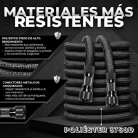 Haute qualité extensible 25FT - 200FT tuyau d'arrosage 2 couches métal et plastique pulvérisateur bobine 3 fois expansion tuyau d'eau