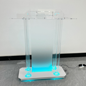 Diseños <span class=keywords><strong>de</strong></span> púlpito <span class=keywords><strong>de</strong></span> Iglesia, podio transparente acrílico, luces Led, Cruz <span class=keywords><strong>de</strong></span> púlpito <span class=keywords><strong>de</strong></span> Iglesia, fácil <span class=keywords><strong>de</strong></span> montar, <span class=keywords><strong>atril</strong></span> <span class=keywords><strong>de</strong></span> pie - Product Image 3