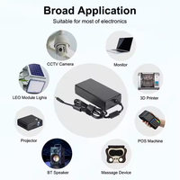 Chargeur pour ordinateur portable 65W AC DC Power 19V 3.42A Compatible HP Lenovo Ldeapad ASUS Gateway Convertisseurs pour ordinateur portable