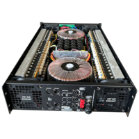 Amplificateur de puissance professionnel de classe H à 2 canaux de 3500 W, transformateur toroïdal double, amplificateur audio pour scène, église, karaoké