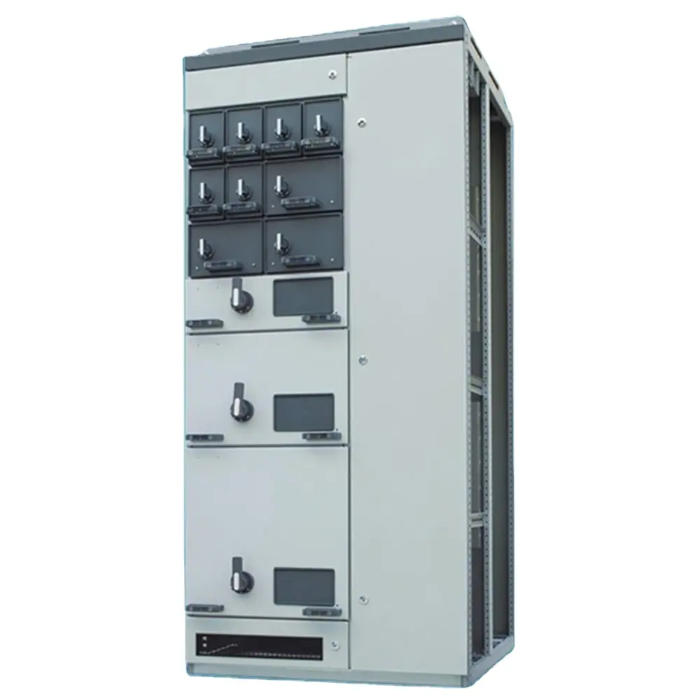 Low voltage electrical distribution cabinet manufacturer design control panel power box plc vfd hmi electrical control panel