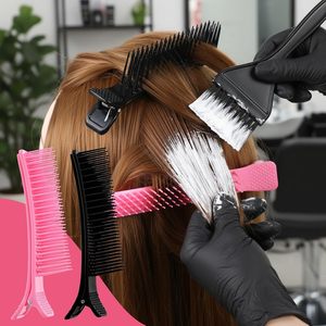 Pinces à <span class=keywords><strong>cheveux</strong></span> roses et noires pour salon de coiffure, outils de coiffure, <span class=keywords><strong>pince</strong></span> à <span class=keywords><strong>cheveux</strong></span> à dents, logo personnalisé, <span class=keywords><strong>pince</strong></span> multi-teintes avec peigne - Product Image 5