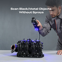 Escáner 3D Automático Creality Sermoon S1 - Alta Precisión de 0.02 mm, Extrusor Doble y DIY para Impresión 3D, Ingeniería Inversa, Diseño Artístico