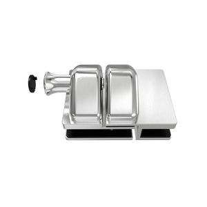 Loquet de porte en verre à prix abordable, serrure magnétique en acier inoxydable 2205 pour clôture de piscine en verre, balustrade et rampes - Product Image 3