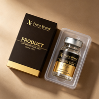 Etiquetas Personalizadas Autoadhesivas Mate Brillantes Doradas para Botellas, Duraderas, Imprimibles, con Logotipo y Cajas para Frascos de 3ml, 5ml y 10ml