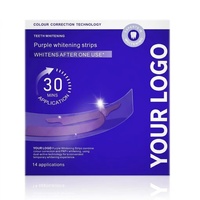 Bandes blanchissantes pour les dents avec logo personnalisé, expédition DDP mondiale, pour programme de vente en gros mondial