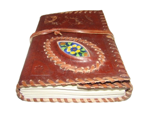 Carnet de notes en cuir personnalisé classique avec fermeture à lien pour écrivains, étudiants, professionnels et notes quotidiennes - Product Image 5