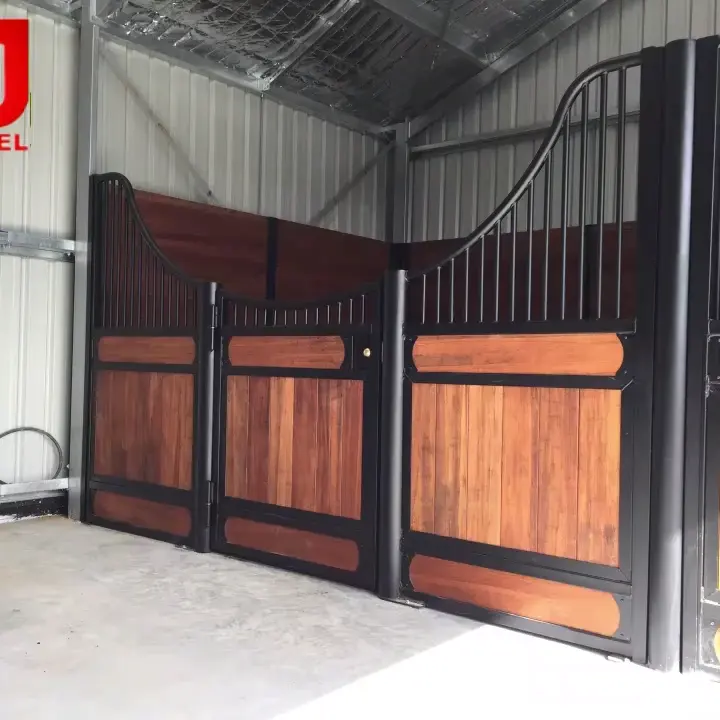 China Factory Supply Cheap Luxury Exterior Double Swivel Stable Doors For Horses