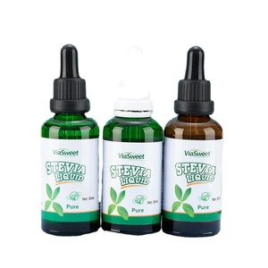 Organic zero calorie sugar substitute natural sweetener liquid stevia drops wholesales price