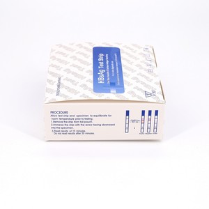 Kit de Prueba de Antígeno de Superficie del Virus de la Hepatitis <span class=keywords><strong>B</strong></span> (HBsAg) en Sangre, de Alta Precisión, para Uso Doméstico, Autodiagnóstico en un Solo Paso, con Certificación CE e ISO - Product Image 5