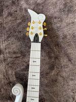 Weifang Rebon 6 String Cloud Prince Electric Guitar in White Colour
