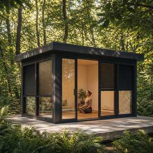 Gazebo Motorizado <span class=keywords><strong>de</strong></span> Aluminio <span class=keywords><strong>de</strong></span> Grado Comercial para Uso en Exteriores, Jardín, Patio, Paisajes Invernales Nevados - Product Image 6