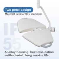 Lampe d'opération LED à CRI élevé avec caméra et moniteur 1080P pour clinique dentaire