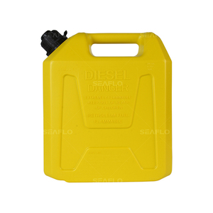 SEA FLO Bidon de Carburant <span class=keywords><strong>Essence</strong></span>/Diesel 10L/20L Rouge en PEHD avec Verrouillage Enfant, Surface Mate, Garantie 1 An, pour <span class=keywords><strong>Bateau</strong></span>, Mini, OEM - Product Image 3