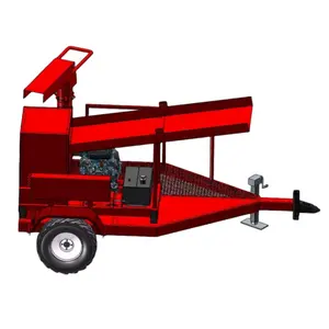 Home use straw blower bales Cutter Machine For Animals Feed Stock Raising silage shredder crusher