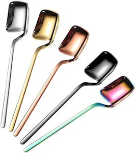 Cucchiaio da tè in acciaio inossidabile di natale cucchiaio da Dessert per coppettazione di gelato piccolo <span class=keywords><strong>cucchiaino</strong></span> di miele - Product Image 4