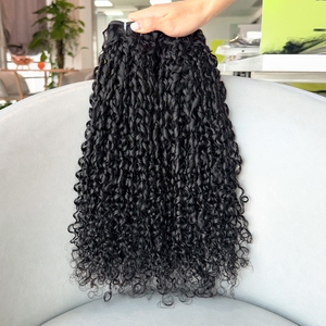 Wholesale Pixie <b>Curly</b> Brazilian <b>Bundles</b> Cuticle Aligned for Black Women No Shedding or Tangles - Product Image 5