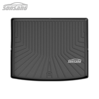 Tapis de coffre de voiture RHD pour BYD Atto 3 Yuan Plus, vente en gros d'usine, tapis de chargement TPE pour conduite à droite, en vrac