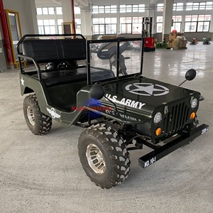 Electric 2-Seater Adult <b>4x4</b> Jeep | 150cc Mini Jeep - Product Image 4