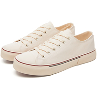 Espadrilles basses en toile rouge de haute qualité pour hommes et femmes, personnalisables, légères, décontractées, à lacets, pour l'été et le printemps