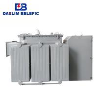 Transformador de pequeña capacidad personalizable de 5MVA y 11 KV para electrificación rural y mini subestaciones