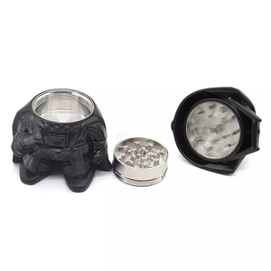 JUJI – moulin à tabac et herbes en alliage de Zinc, nouveau Design créatif, Star <span class=keywords><strong>Wars</strong></span>, Black Knight, 64mm, 3 pièces, accessoires pour fumer - Product Image 4