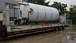 خزان كبير من الفولاذ المقاوم للصدأ أو خزان مياه أفقي لعصير الحليب والزيوت - Product Image 6