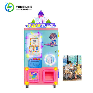 Rompecabezas de Madera de 9 Piezas para Niños, Juguetes Educativos de Aprendizaje para Niños y Niñas, Máquina Expendedora de Rompecabezas - Product Image 1