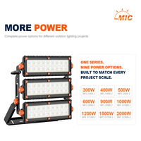 Projecteur LED Arena Sports 300W IP66 étanche à haute luminosité avec angle de faisceau réglable pour terrains de basketball en extérieur