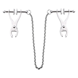 Pinzas para Pezones QKKQ con Forma de Alicates, Pinzas para Pezones de Metal Pesado Estilo BDSM, Pinzas para Pezones para Mujeres y Hombres - Product Image 1