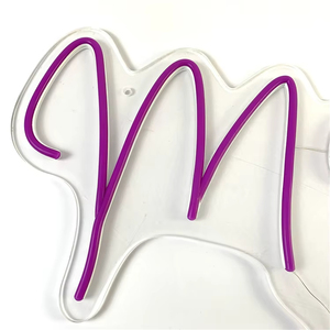 Letrero <span class=keywords><strong>LED</strong></span> Programable de Última Moda 2026, Letrero de Neón para Restaurante, Letrero de Neón de Vidrio Personalizado - Product Image 5