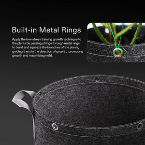 Sac de culture en feutre réutilisable et durable, vente directe d'usine, avec taille personnalisée pour l'utilisation en jardin - Product Image 4