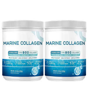 Private Label <span class=keywords><strong>Bio</strong></span> <span class=keywords><strong>Bio</strong></span> Meeresfisch Kollagen Protein Hyaluron Trink pulver Reines <span class=keywords><strong>Marine</strong></span> Kollagen Pulver für erwachsene Haut - Product Image 2