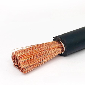 Cable de soldadura de 600V 95mm2, cable conductor de cobre flexible con aislamiento de goma - Product Image 6