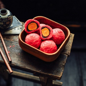 LCLIVING Acacia Wood Square Bowls Set 19-19.9cm Durable Eco Friendly <b>Microwave</b> Safe Home Use - Product Image 4