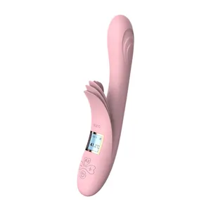 Long Life High Quality Smart Temperature Control 10 Frequency Vibration Sex Tool Dildo Vibrator