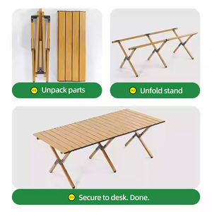 TUXIN Mehrzweck-Klapptische für Picknick und Outdoor-Kochen, mit Platz für 10 Personen und tragbarem Design - Product Image 4