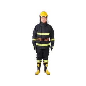 Solas/Med Goedkeuring Voor Brandbestrijding Brandweerman Jas & Broek