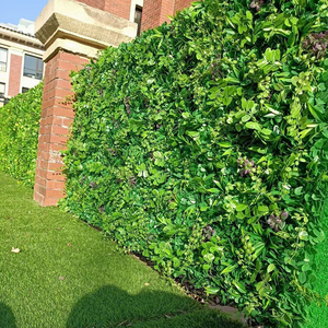 Trang Trí Nhân Tạo Hàng Rào Hàng Rào Cảnh Quan Nhân Tạo Nhà Máy Tường Dọc Màu Xanh Lá Cây Tường - Product Image 3