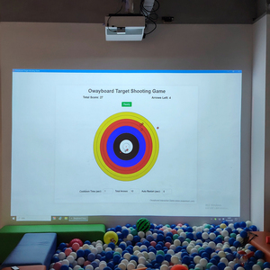 Juego de Tiro con Arco Interactivo para Interiores, Juego de Tiro con Proyección Interactiva, Dispositivo de Práctica y Entrenamiento de Tiro al Blanco - Product Image 4