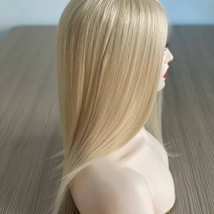 12A grado cinese cuticola Remy integrazione dei <span class=keywords><strong>capelli</strong></span> umani pesce netto pezzi di <span class=keywords><strong>capelli</strong></span> <span class=keywords><strong>donna</strong></span> parrucchino Top in seta Topper per <span class=keywords><strong>capelli</strong></span> sottili donne - Product Image 5