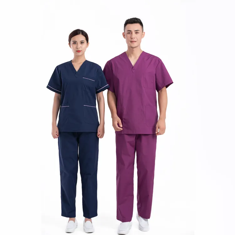 Esfregador de enfermagem, uniforme de enfermagem médica, uniforme de hospital, roupas médicas