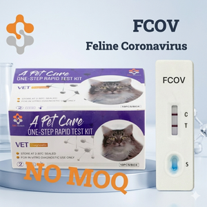 Prueba de Detección de Antígenos 4 en 1 para Gatos: FIV, FELV, FCOV y HW (Parasitosis Cardíaca, Inmunodeficiencia, Virus de la Leucemia y Coronavirus) para Uso Veterinario - Product Image 6