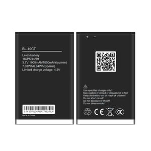 Tecno TH72 T472 용 전화 백업 배터리 1850Mah BL-19CT 미니 0 사이클 충전식 배터리 - Product Image 1