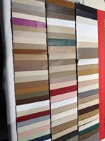 Einfarbiges PU-Leder für Herrenschuhe Umweltfreundlich & Langlebig Individuelle Farben Verfügbar