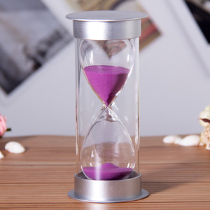 Sablier décoratif créatif 5/<span class=keywords><strong>10</strong></span>/20/30/60 <span class=keywords><strong>minutes</strong></span>, cadeau d'anniversaire pour la maison - Product Image 2
