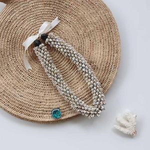 カスタム ナチュラル ハワイアンレイ ククイナッツ タカラガイ リング ネックレス＆ブレスレット サマービーチジュエリー アロハジュエリー - Product Image 3