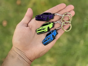 <span class=keywords><strong>Porte</strong></span>-clés <span class=keywords><strong>Dodge</strong></span> Challenger à quatre roues motrices, accessoires <span class=keywords><strong>Dodge</strong></span> officiels, RT SRT, voiture jouet cool, cadeau pour homme, USA - Product Image 4