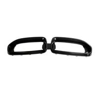 G42 Série 2 Pré-imprégné Carbone Sec Noir Brillant Grille Avant Garnitures de Calandre 2021-2022 pour BMW
