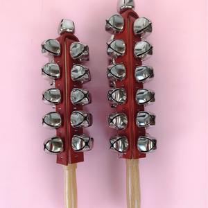 Instrument de percussion Orff, 25 clochettes, hochet à main en bois, accessoire d'accompagnement musical professionnel pour l'enseignement, la performance et la pratique - Product Image 4